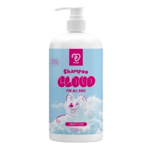 강아지 풍성한 거품 샴푸 전견용 1000ml 1P 셀프 목욕