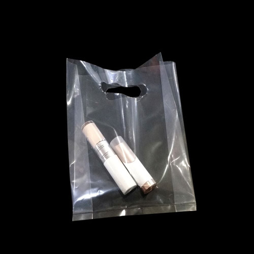 질긴 PE 테이크아웃 비닐쇼핑백 15X20cm 폭5cm 100매