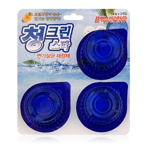 태광 청그린스타 3P 변기세정제 악취제거 살균 소독