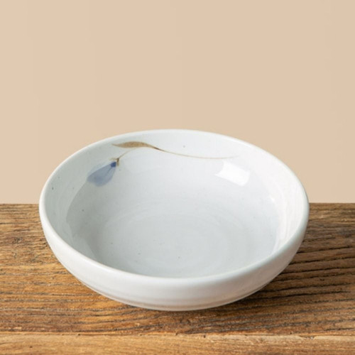이천도자기 청꽃고백자 원찬기 4호 15.5cm 그릇 식기