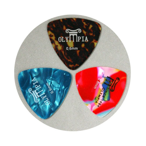 TRIANGLE 0.6mm 삼각 통기타피크 Cjf205 기타용품
