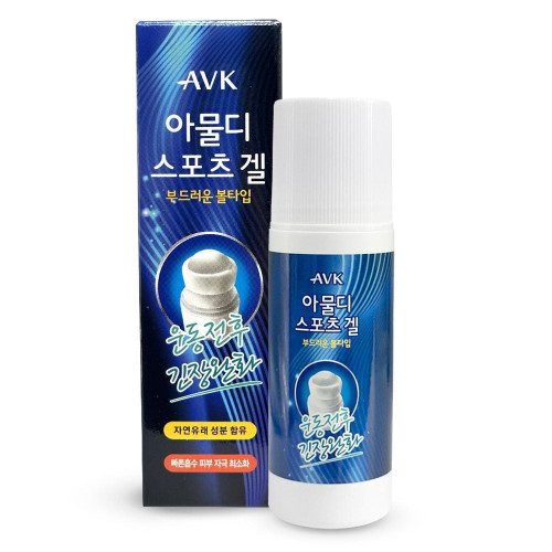 AVK 알로에베라 아물디 근육 스포츠 겔 쿨링 80ml