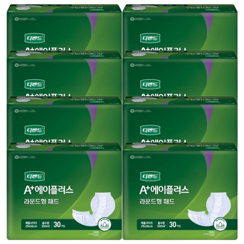 디펜드 A플러스 라운드형 30매 6P 시니어 속기저귀