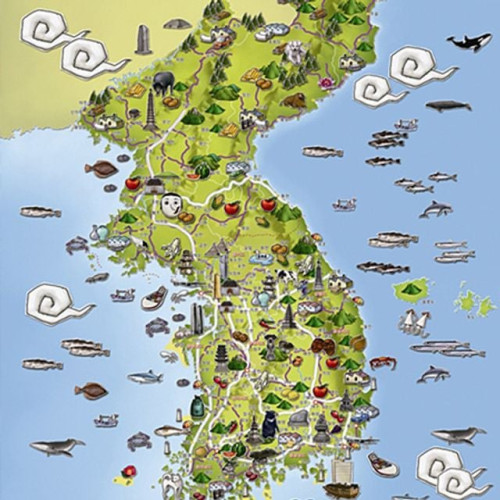 직소퍼즐 - 150피스 대한민국지도