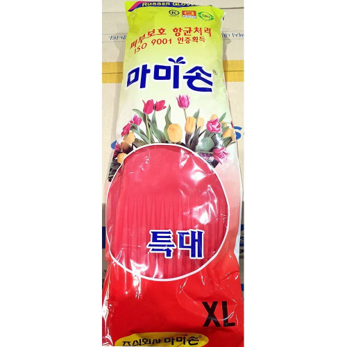 FK 고무장갑(특대XL 빨강 마미손)