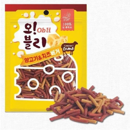 오블리 양고기n치즈버거100g