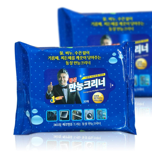 동성 만능크리너 30매 티슈형 찌든때 때제거 리필
