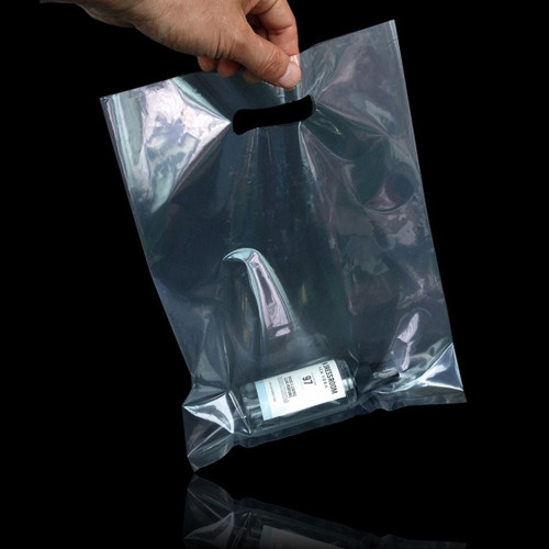 질긴 투명 PE 펀칭 팬시봉투 쇼핑백 22X31cm 100매