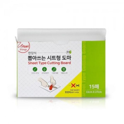 어반띵즈 뽑아쓰는 시트형 도마 (15매)