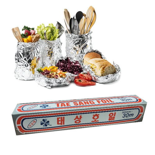 태상 알루미늄 은박 호일 쿠킹호일 폭30cm 길이30M