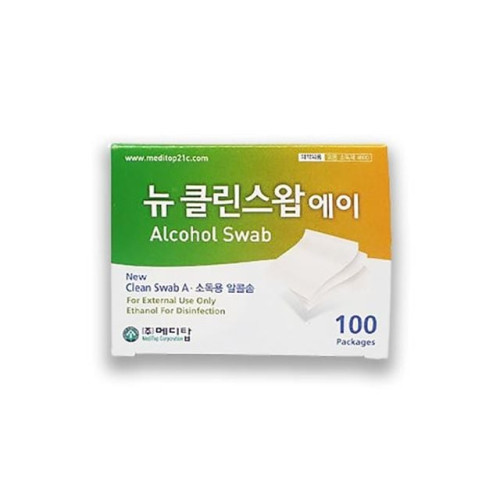 뉴 클린 스왑 알콜스왑 100개입 1개 휴대폰소독
