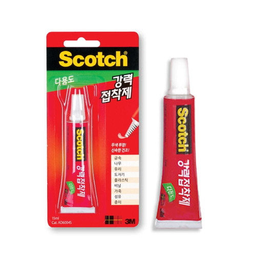 3M 스카치 다용도 강력접착제 젤형 15ml AD6004S