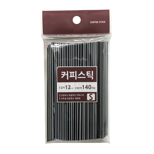 민광 커피스틱12cm(S) 140개입 커피막대 커피빨대