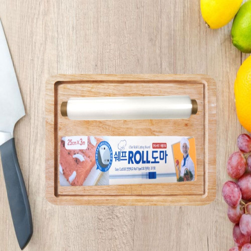 휴대용 캠핑 쉐프 롤도마 간편도마 25cm x 3m