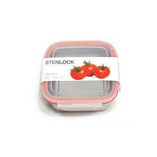 스텐락 강력밀폐정사각 8호1000ml 식기 조리용품 보관용기 반찬통 양념통 생활용품