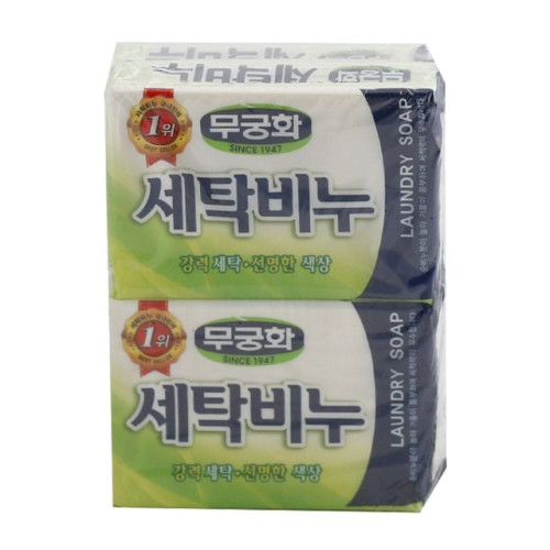 무궁화 세탁비누 230g 랩포장 4입