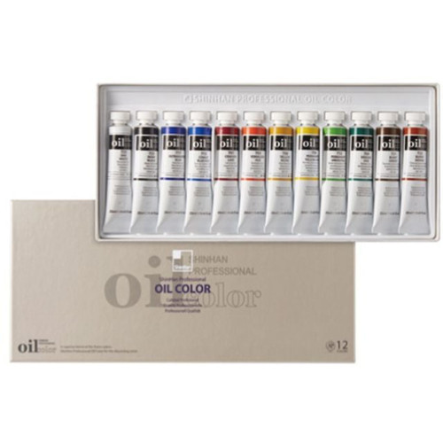 신한유화물감 20ml 12색 - 30120