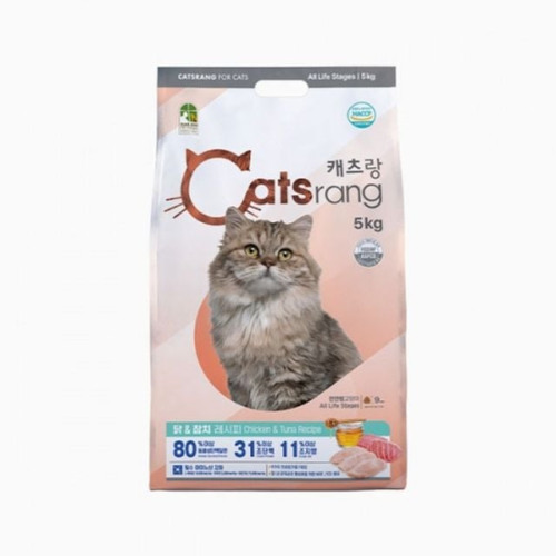 고양이 전연령 전묘용 건강 사료 5kg