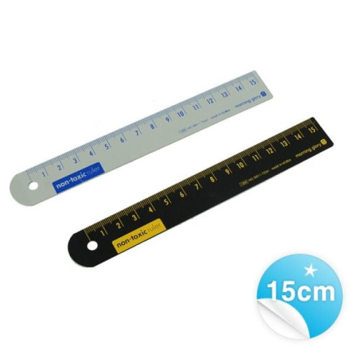 모닝글로리 1200 스틸자 15cm
