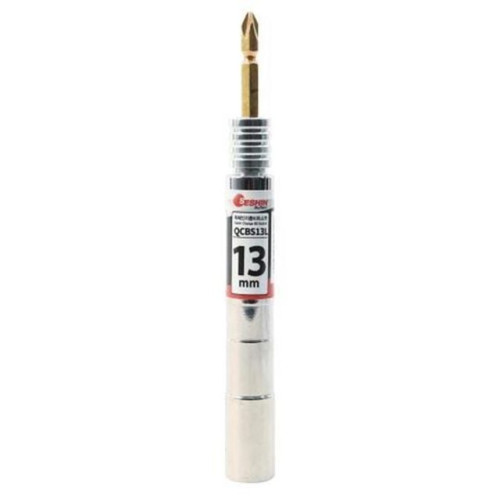 퀵체인지 롱비트소켓-12각 QCBS13L 13mm 12mm 135mm