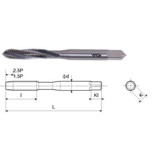 초경스파이럴탭 CSFT030-050I M3X0.5 (T0102203)
