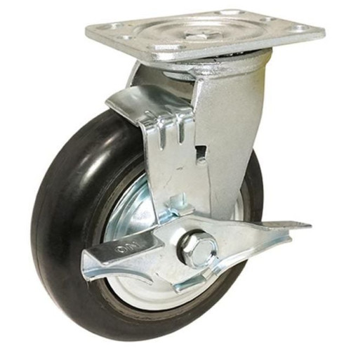 경창 주물고무캐스터(회전 브레이크) 4060 6In.ch