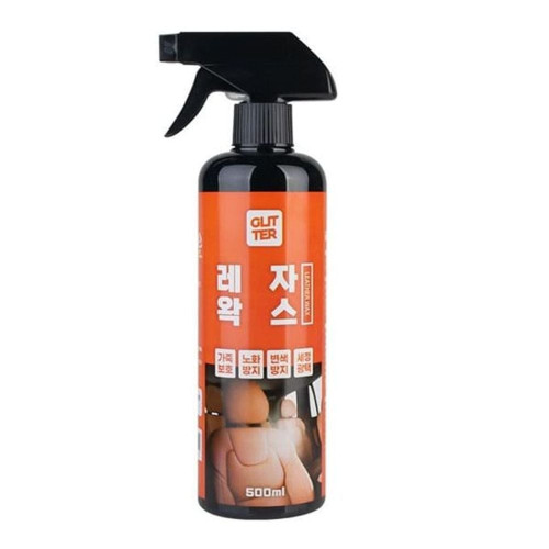 글리터 가죽 코팅제 500ml 자동차 레자 코팅 왁스 가죽코팅제 레자왁스 가죽코팅