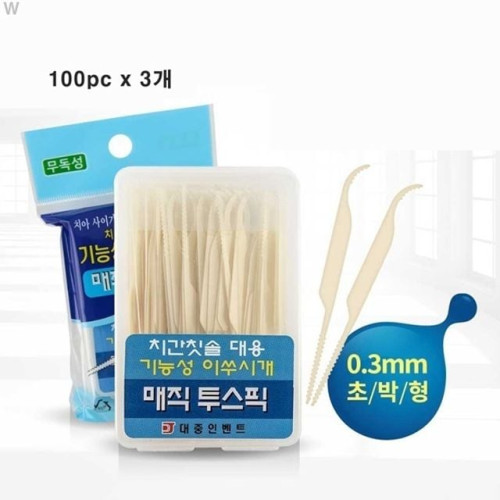 기능성이쑤시개 매직투스픽 100pc x 3개