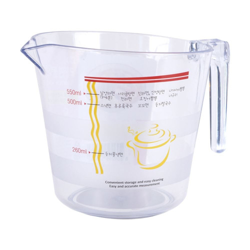 라면 물 계량컵 500ml