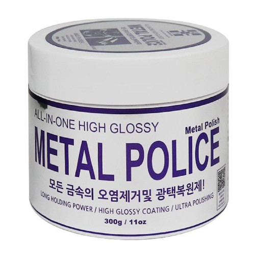 고광택 휠세정제 메탈폴리스 300g 금속광택복원