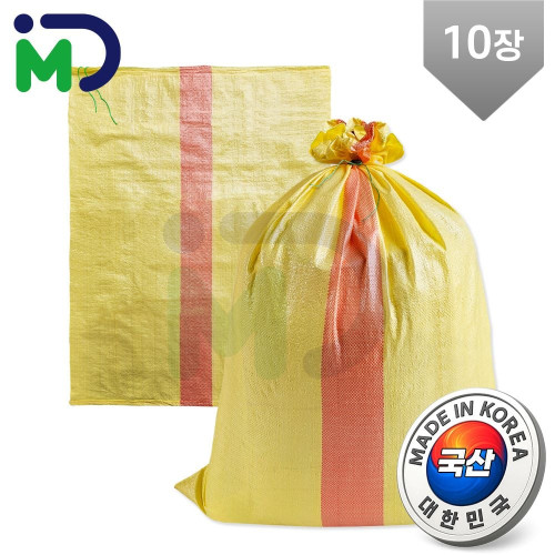 국산 왕겨 마대 120kg 10장 자루 포대 현장마대 산업용 폐기물 낙엽 재활용 분리수거