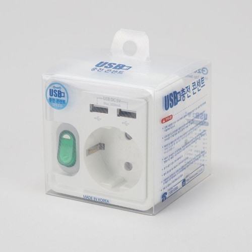국산 개별 1구 멀티 USB 충전 콘센트